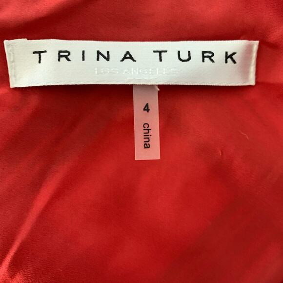 Trina Turk 'Brynne' Holiday Tartan Plaid Sleeveless Shift Dress Size 4 - Picture 10 of 11